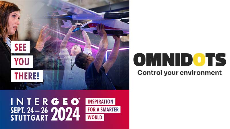 Fordern Sie Ihr kostenloses Ticket an und treffen Sie Omnidots auf der InterGeo 2024